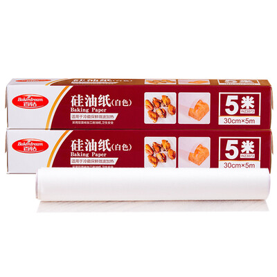 

Hundreds of drilled silicone paper baking paper barbecue paper blotting paper baking tools 5 meters