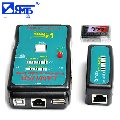 

Sanbao SANBAO CT-168 multi-function USB network telephone line gauge network cable tester line gauge with battery