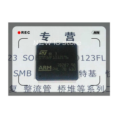 

10pcslot Free shipping STM32F103ZET6 High-density performance line ARM-based 32-bit MCU STM32F103ZET6