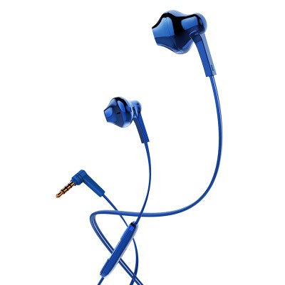 

Encore (Baseus) Encok H03 wire headset electroplating in-ear headphones fidelity 17gL socket compatible 3.5mm blue