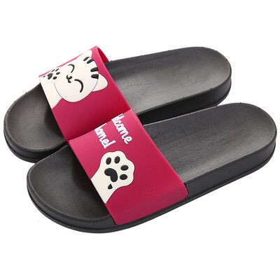 

Antarctic people Nanjiren slippers for men&women models home bathroom shower sandals red 38 yards 19D018