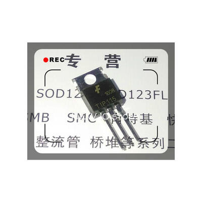 

10PCS TIP115 TRANS PNP DARL 60V 2A TO-220 new and original.