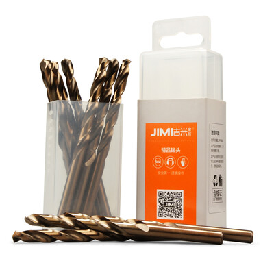 

Jimmy Home JM-G14207 Cobalt Bits Hand Drill Impact Drill Metal Stainless Steel High Speed ​​Steel Twist Drill Power Tool Accessories 7mm10 Pack