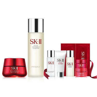 

SK-II PITERA &quotImmortal Water&quot &quotRed Bottle&quot Skincare Kit Skin Care Serum 230ml Microns Muscle Repair Serum 50g Hydrating Firming Serum