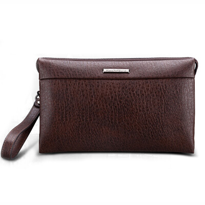 

HansBand® Famous Brand Genuine Leather Men's Wallets Long Design Fashion Male's Wallet Clutch Bag Money Clips Card & ID Holder