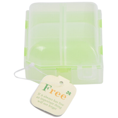 

[Jingdong Supermarket] YAMADA imported portable small kit drug storage box green