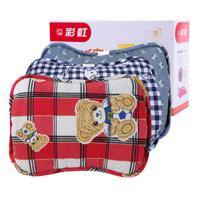 

Rainbow hand warmers double hand detachable washable cloth set electric hot water bottle rechargeable warm treasure has been injected water heating water bag