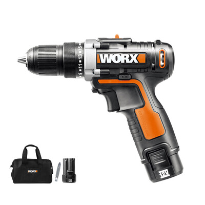 

Wicks WORX household rechargeable drill WX1287 dual 15Ah lithium electric hand drill electric hand drill electric screwdriver hardware electric screwdriver tool