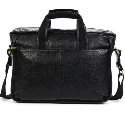 

DANJUE High Quality Genuine Leather Men Handbags Brand Fashion Men's Business Briefcase Bag Big Capacity Men Laptop Bag