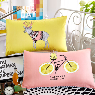 

Brata Cotton pillowcase Cartoon Pillowcase Twill print Pillowcase