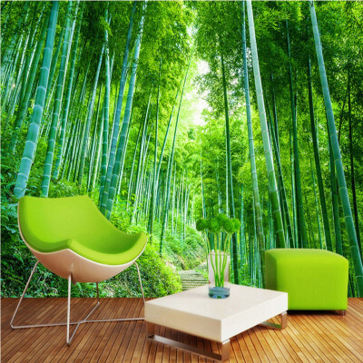 

3D photo wallpaper Bamboo forest jungle landscape background wall bathroom wallpaper mural living room bedroom home decoration