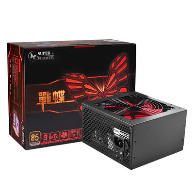 

Zhenhua (SUPER FLOWER) Rated 300W Butterflies 300 Power (12CM mute fan / support the back line
