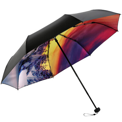 

Paradise umbrella vinyl UPF50 30 sun umbrella umbrella colorful 31842E flower inside