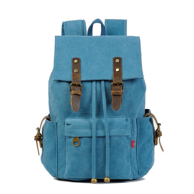 

2015 new Fashion leisure women&men backpack strap zipper solid color casual canvas backpack school bag designer travel bags