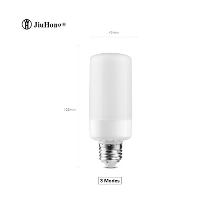

E27 Кукурузная лампа Эмуляция Fire Flicker Украшение лампы Flameless AC85-265V Led Simulation Flame Effect Светодиодная лампа
