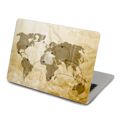 

GEEKID Macbook Pro 13 after2009 Decal sticker front cover 3M Top sticker Decal Protector Maps Macbook decal