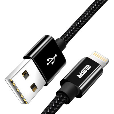 

ESR charging&data transfer cable for Apple devices1 metermatte black