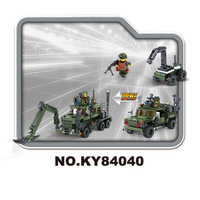 

KAZI Military City Building Blocks Игрушки для детей Детский подарок для детей Армейские автомобили Самолеты Вертолетные фигуры Оружие-84040