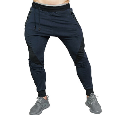 

MECH-ENG Mens Active Joggers Pants Gym Workout Running Trousers with Pockets in Black Grey Navy 3 Colors