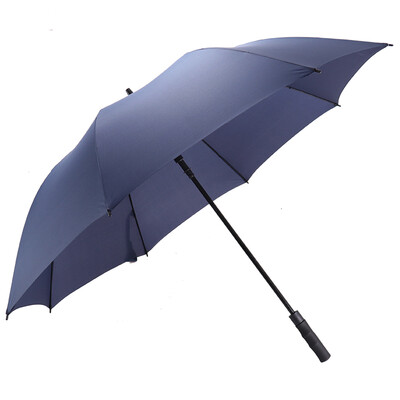 

Jiaoxia impact cloth self-opening business straight umbrella umbrella Navy JX18001E