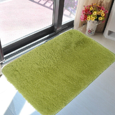 

【Jingdong Supermarket】 green reed can be washed with soft silk non-slip mat mat mattress 50 * 80cm 2