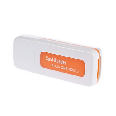 

Protable USB 2.0 4 in 1 Memory Multi Card Reader for SD TF T-Flash M2 Card