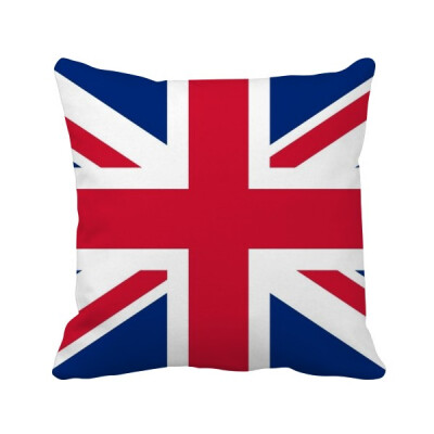 

UK National Flag Europe Country Square Throw Pillow Insert Cushion Cover Home Sofa Decor Gift