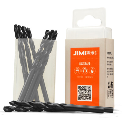 

Jimmy home JM-G14305 high speed steel twist drill hand drill drill bit plastic copper aluminum woodworking drill power tool accessories 5mm10 stick