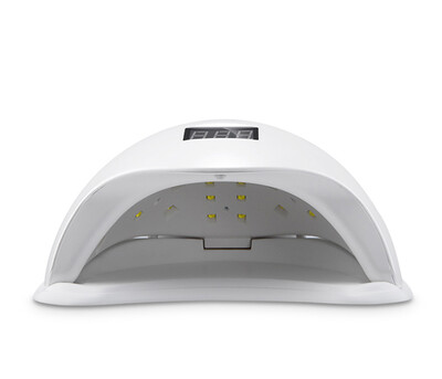 

SUN5 48W UV LED Auto Sensor Nail Lamp Nail Dryer Gel Polish Curing Light with Bottom 30s60s Timer LCD display White Light