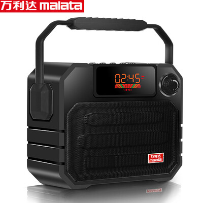 

Malata X06 stereo speaker outdoor portable audio square dance audio mini stereo outdoor audio portable Bluetooth audio black