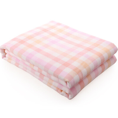 

Montagut Montagut towel home textiles hollow gauze square towel was cotton double summer air conditioning was soft skin-friendly sweat P pink 180x200cm