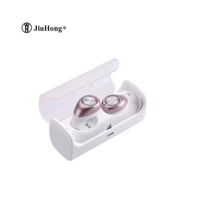

Jiuhong отделяет наушники для наушников Bluetooth-гарнитуры спортивный ультра-мини-мини-Bluetooth двойной гарнитуры беспроводной