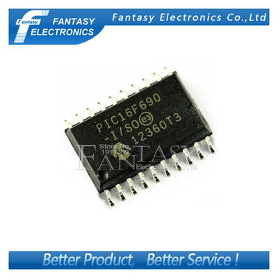 

5PCS PIC16F690-ISO SOP20 PIC16F690-I SOP PIC16F690 SMD new&original IC free shipping