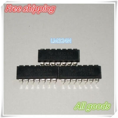

FREE SHIPPING10pcs/LOT LM324N LM324 Low Power Quad Op Amp DIP