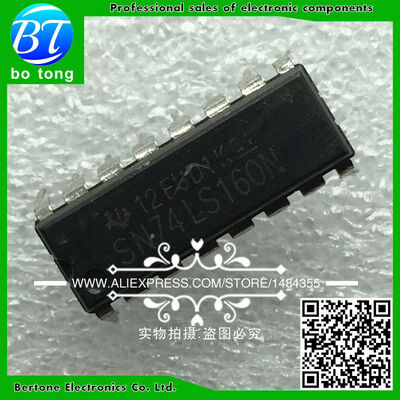 

10PCS HD74LS160P 74LS160 DIP-16 SN74LS160N