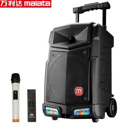 

Malata KS8 lever outdoor audio quick live karaoke shouting Mai original sound square dance speaker black