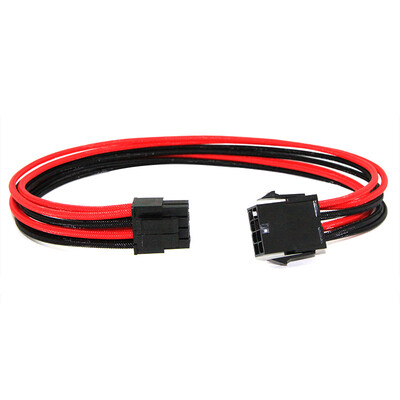 

GELID CPU power supply 8pin extension cord red black 8pin-44pin power cord 40cm length GC8P-R
