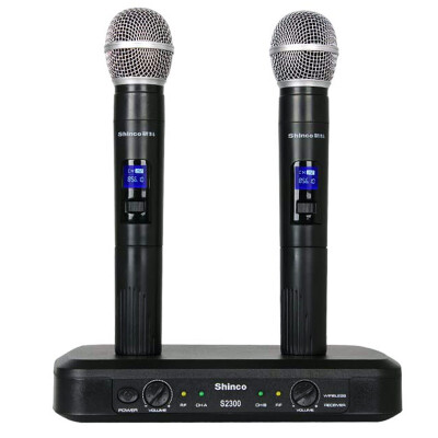 

Shinco S2600 wireless microphone microphone professional home KTV karaoke OK computer K song one drag two sets