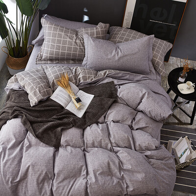 

Brata Четыре набора толстых теплых хлопчатобумажных персиковых наборов хлопка