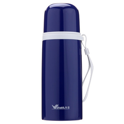 

WAYA Bullet Thermal Cup Stainless Steel Cup Student Kettle Creative Portable Cup 480mlDark Blue