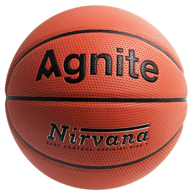 

Agnite (Agnite) F1111 № 7 Пот ПУ Баскетбол Дышащий Пинхол Влагопоглощающий цемент Скользящий износ Внутренний и наружный универсальный
