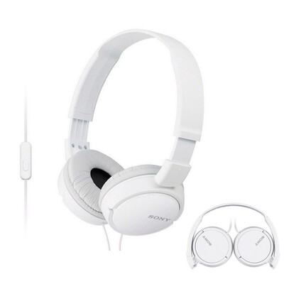 

Sony SONY MDR-ZX110AP Headset Stereo Headphone White