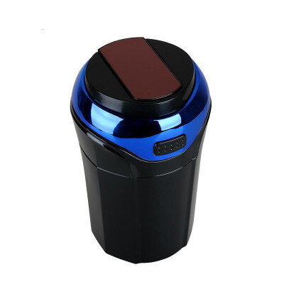 

Love ant ianttek AT-13 car ashtray car ashtray with cover can be lighted inside the car LED light supplies decorative blue