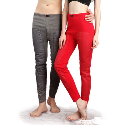 

Antarctic Nanjiren NB53010 thermal underwear men&women magnetic dynamic warm pants plus velvet thickened pants purple l