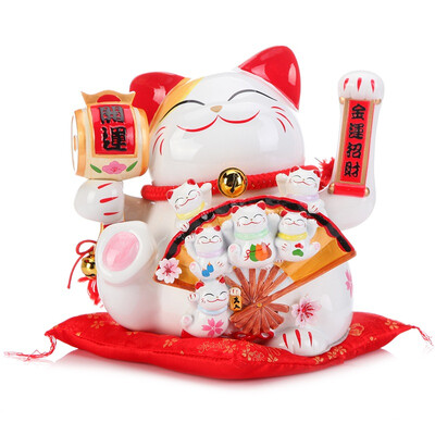 

Jingdong [супермаркет] Lucky Cat Семинар камень украшения большие электрические машет Лаки Лаки кот открытия магазина подарков украшения C53508
