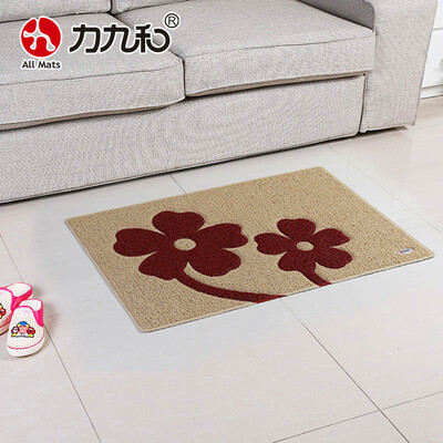 

All Mats color silk ring anti-slip mat carpet mat entry door mat 60x90cm daisy khaki