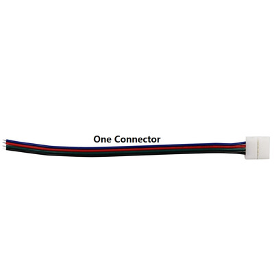 

RGB LED Strip Connector 4pin 10mm Free Welding Connector 5pcslot