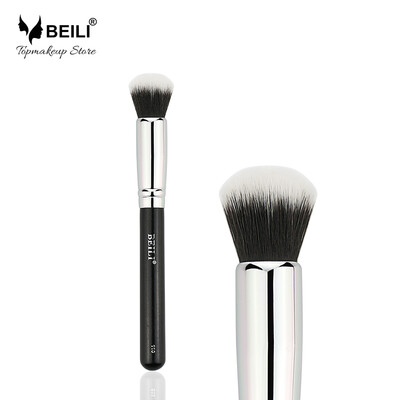 

BEILI Schwarz 110 Einzel Synthetische Haar Concealer Contour Vegan Make-Up Pinsel 1 stück