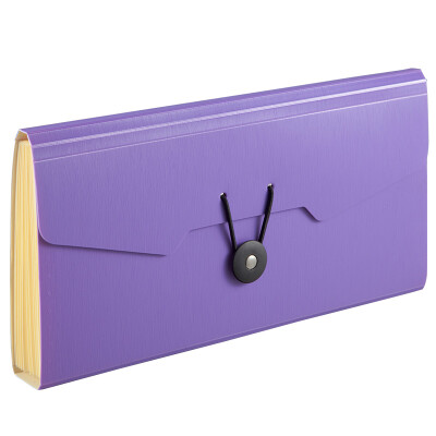 

Coix 13 bags ARMOR rope buckle organ bag bill package information package file package A3111 purple