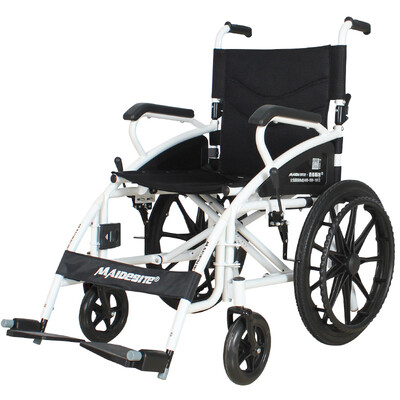 

Mestre tube reinforced collapsible portable portable elderly hand wheelchair -116